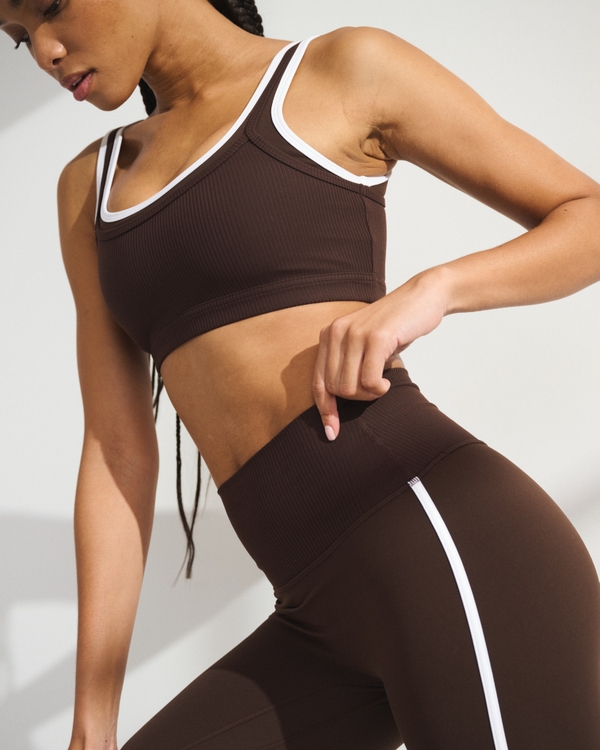 YPB studioFLEX Rib Double-Layered Sports Bra