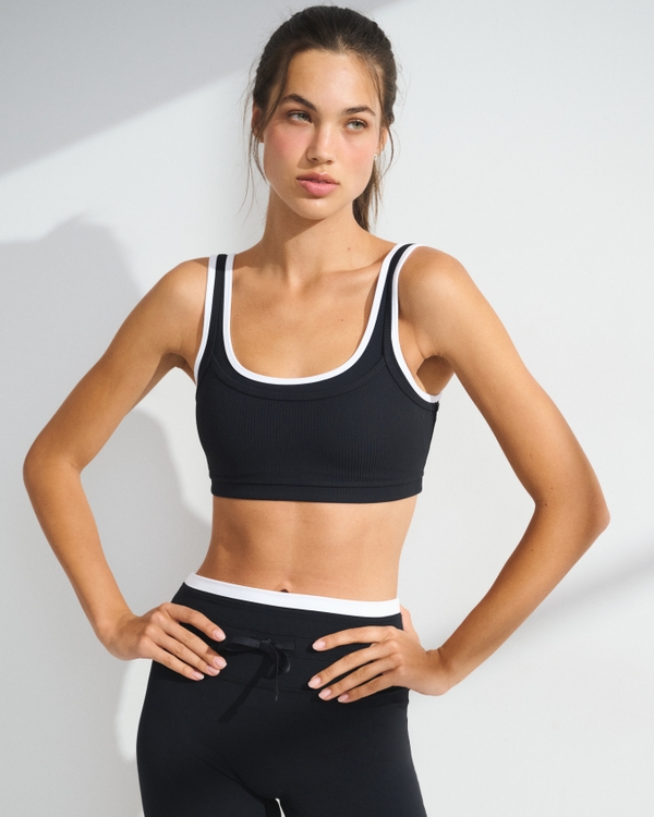 YPB studioFLEX Rib Double-Layered Sports Bra
