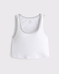 YPB Cotton-Blend Scoopneck Tank