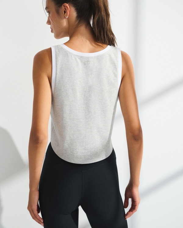YPB Cotton-Blend Scoopneck Tank