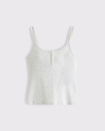 YPB On The Go Rib Henley Tank from Abercrombie & Fitch - $40
