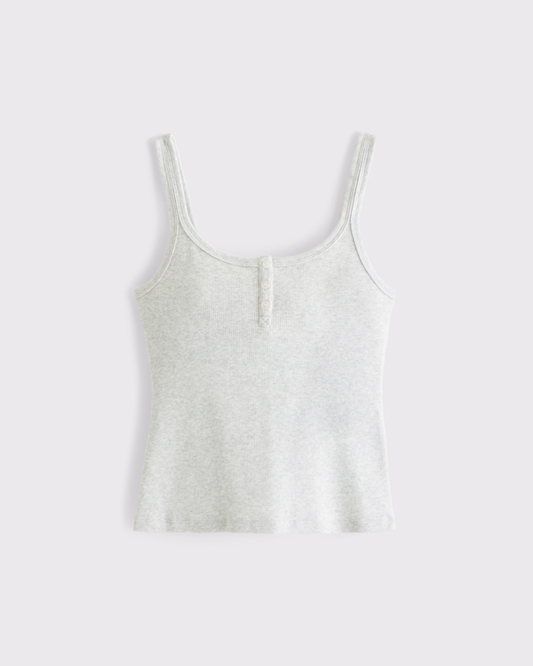 YPB On The Go Rib Henley Tank