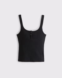 YPB On The Go Rib Henley Tank