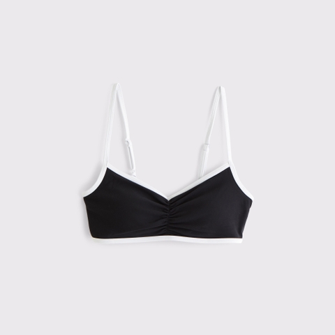 Спортивное бра YPB Ruched — Abercrombie & Fitch