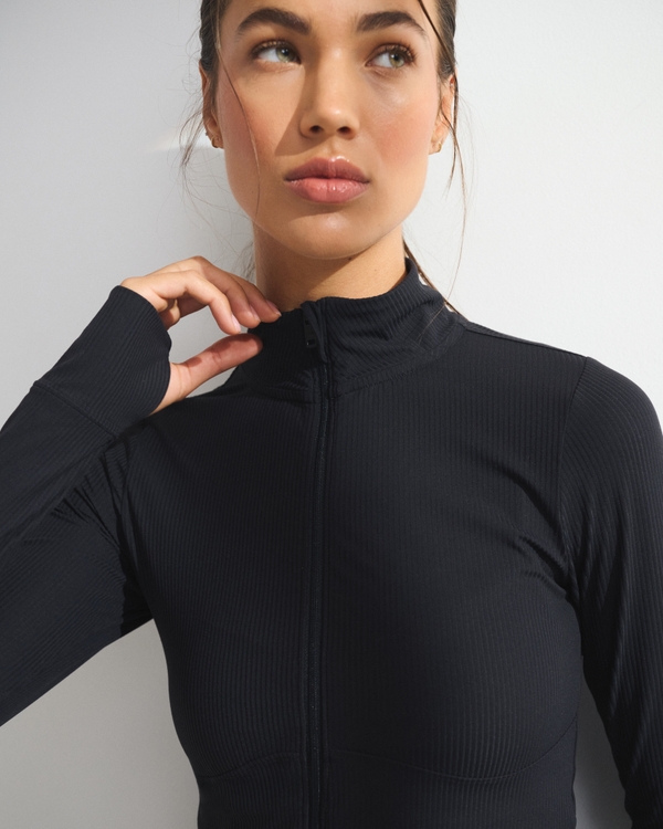 Women's YPB studioFLEX Full-Zip Long-Sleeve Top | Women's Tops