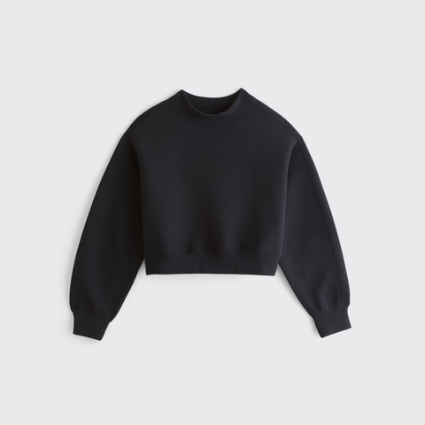 Женские худи Abercrombie & Fitch YPB neoKNIT SOFT Mockneck Sweatshirt