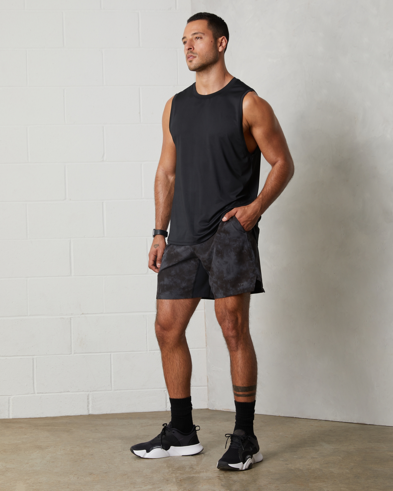 YPB motionTEK 7 Inch Unlined Cardio Short