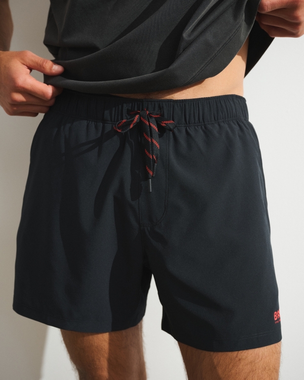 YPB Barry's Momentum motionTEK Lined Training Short, Black view 2