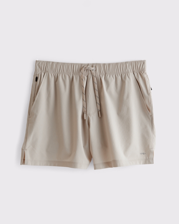 YPB Momentum motionTEK Unlined Training Short, Ash view 1
