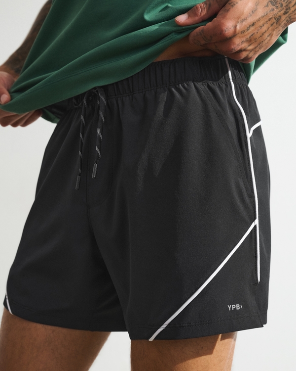 YPB Momentum motionTEK Unlined Training Short, Black view 1