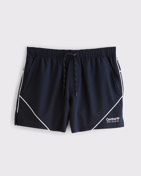 YPB Momentum motionTEK Unlined Training Short, Deep Navy view 1