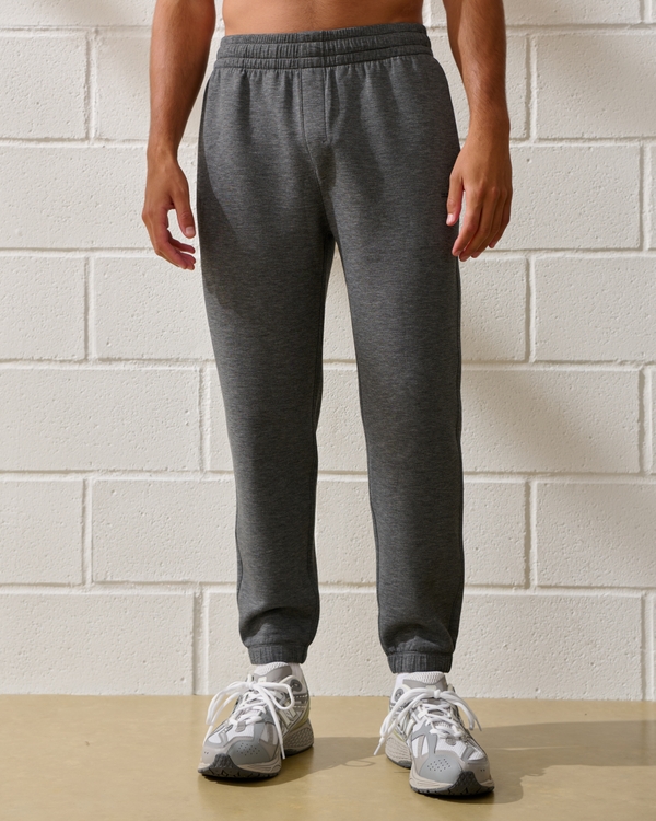 YPB neoKNIT Cinched Hem Pant, Dark Gray Heather view 2