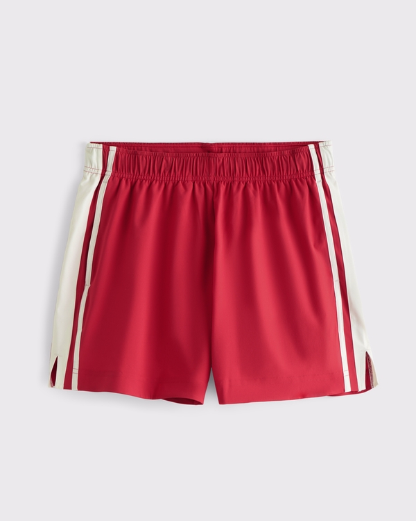 YPB motionTEK Retro Short, Red view 1