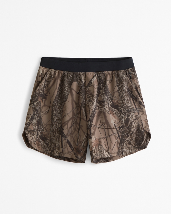 YPB motionTEK Lifting Short, Brown Camo