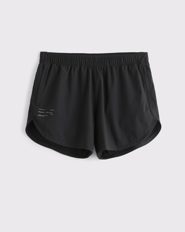 YPB sprintTEK Lined Running Short, Black view 1