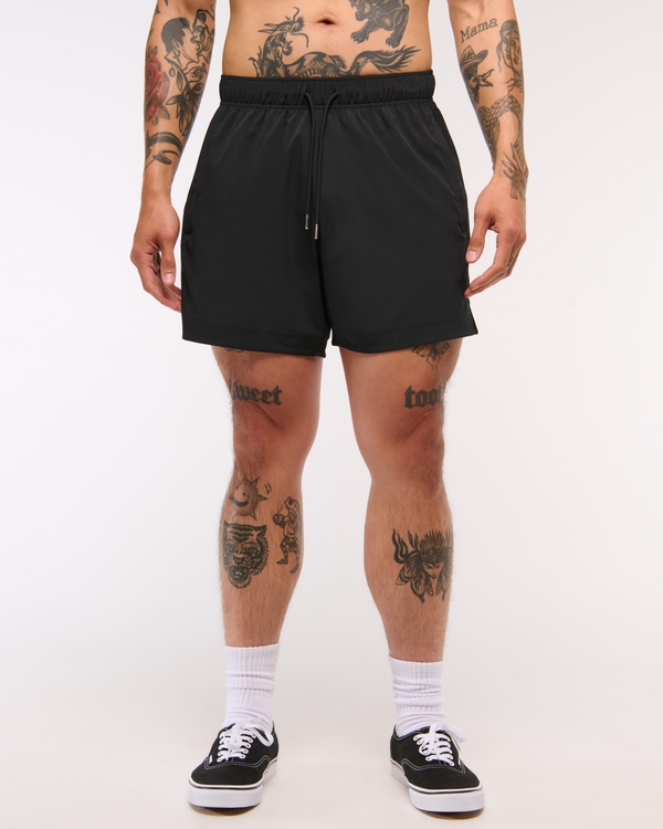 YPB motionTEK Retro Short, Black view 2