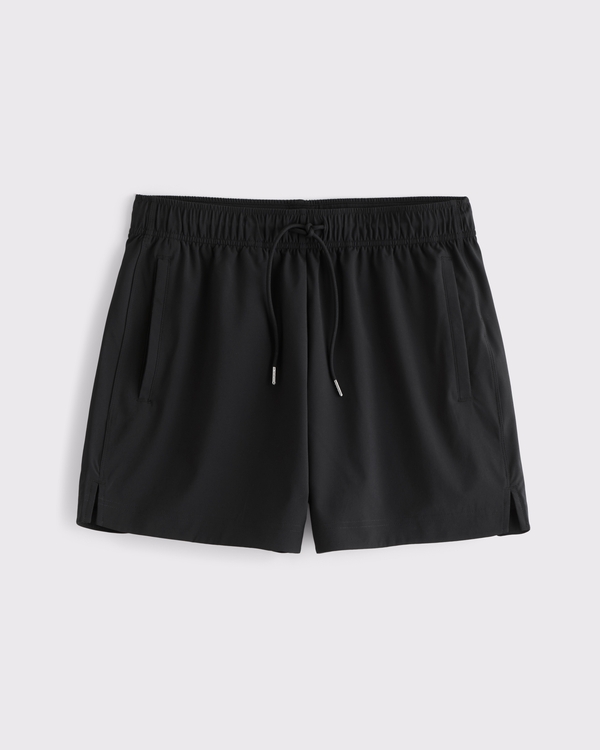 YPB motionTEK Retro Short, Black view 1
