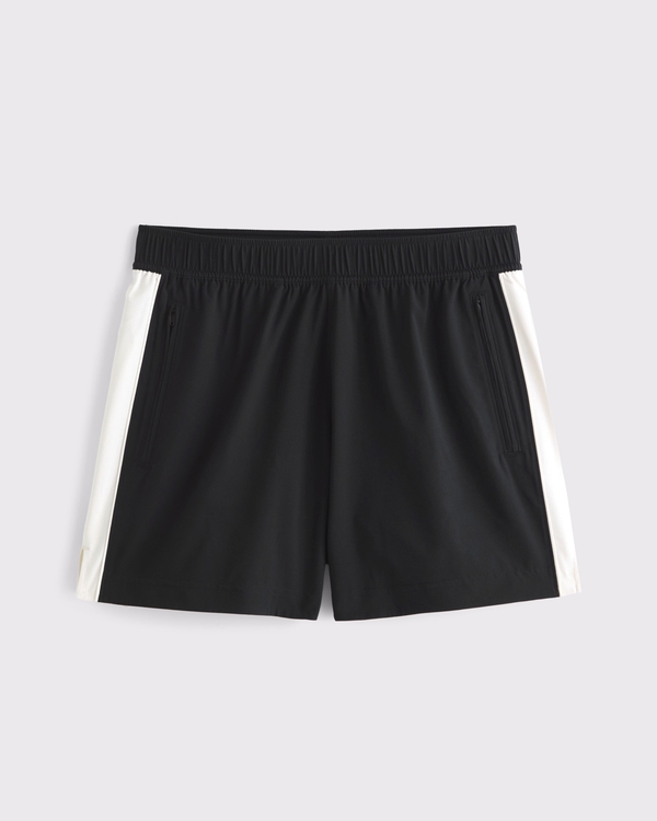 YPB motionTEK Retro Short, Black view 1