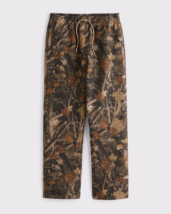 YPB neoKNIT MAX Relaxed Straight Bottom, Black Camo view 1