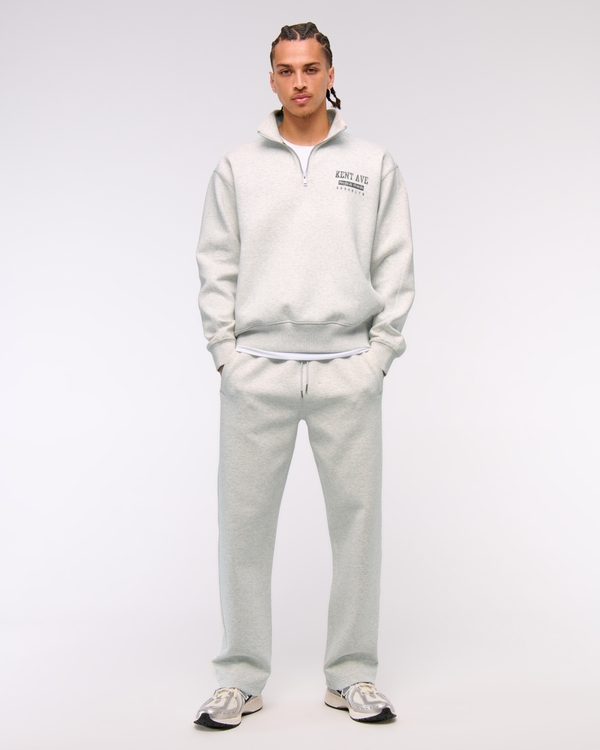 YPB neoKNIT MAX Relaxed Straight Bottom, Light Heather Gray view 1