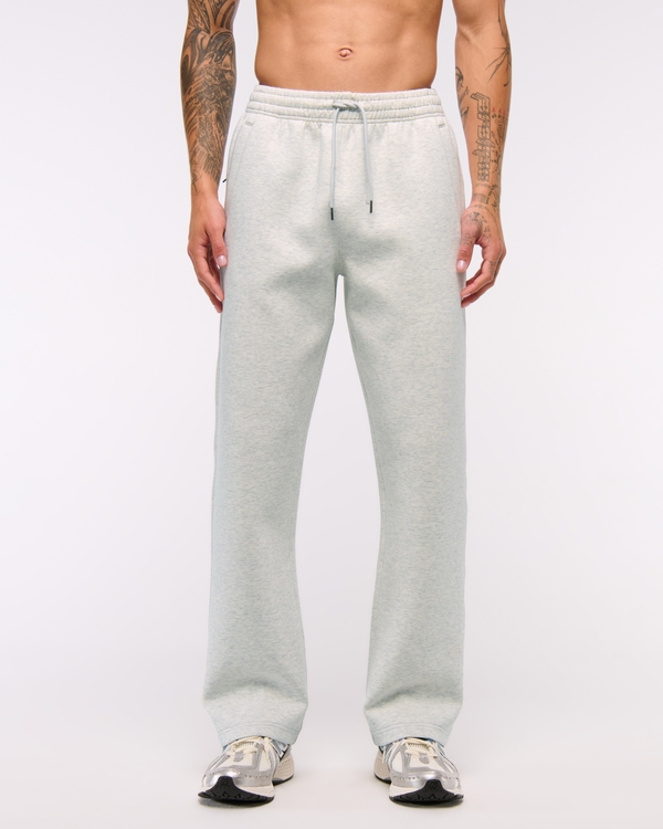 YPB neoKNIT MAX Relaxed Straight Bottom, Light Heather Gray view 2