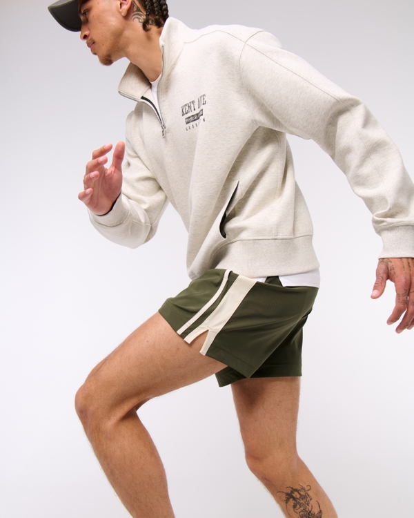 YPB motionTEK Retro Short, Grape Leaf view 2