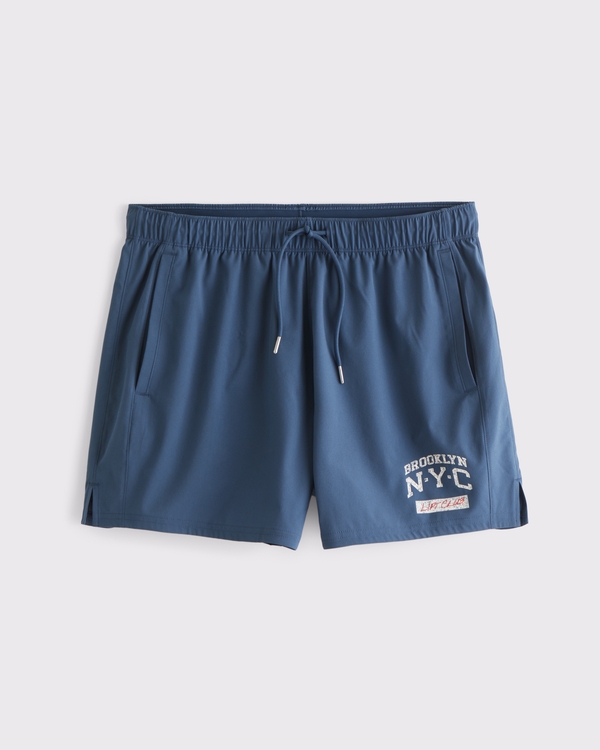 YPB motionTEK Unlined Short, Deep Sea view 1