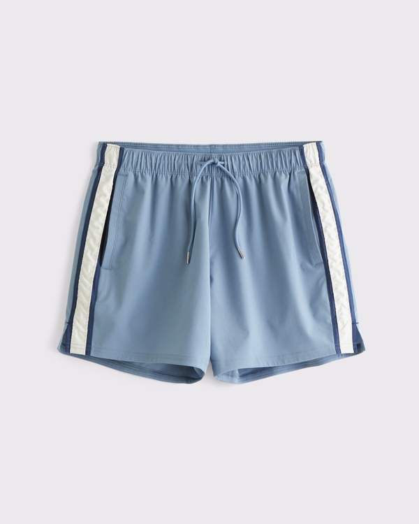 YPB motionTEK Unlined Short, Light Blue view 1