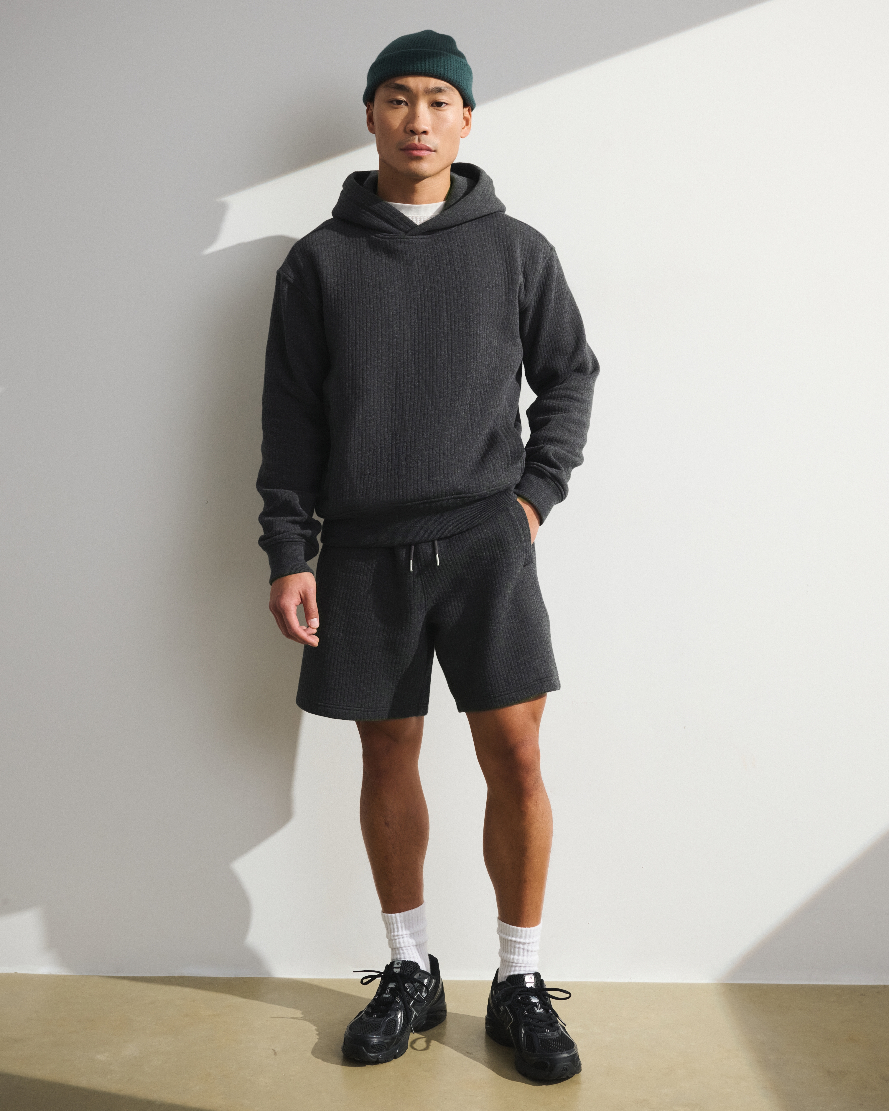 Мужские брюки Abercrombie & Fitch YPB Restore Ribbed Short — фото 3