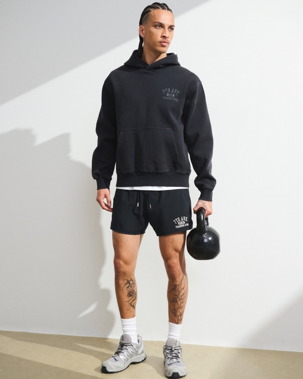 YPB motionTEK Unlined Training Short, Black view 1