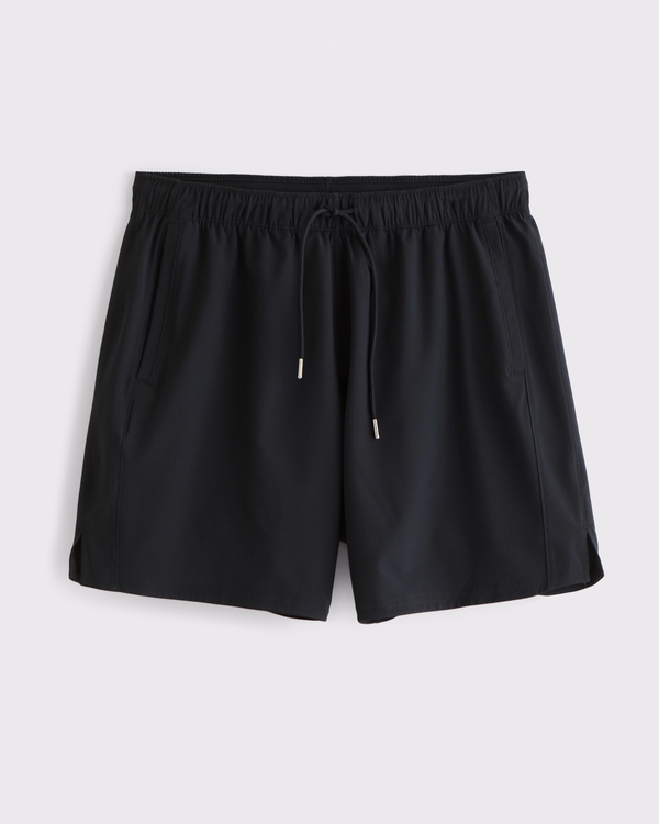 YPB motionTEK Athletic Fit Unlined Training Short, Black view 1