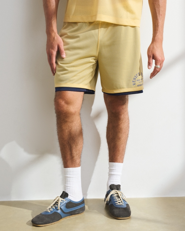 YPB Double-Layer Mesh Short