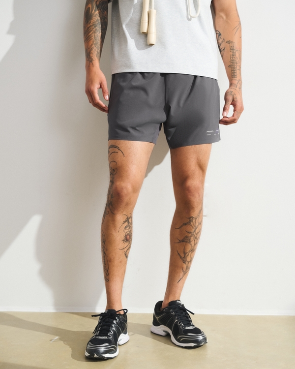 YPB motionTEK Lightweight Training Short, Dark Gray view 2