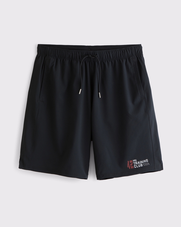 YPB motionTEK Athletic Fit Unlined Training Short, Black view 1