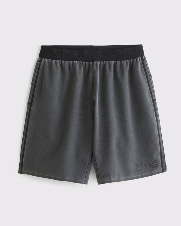 YPB motionTEK Athletic Fit Lightweight Training Short, Black view 2