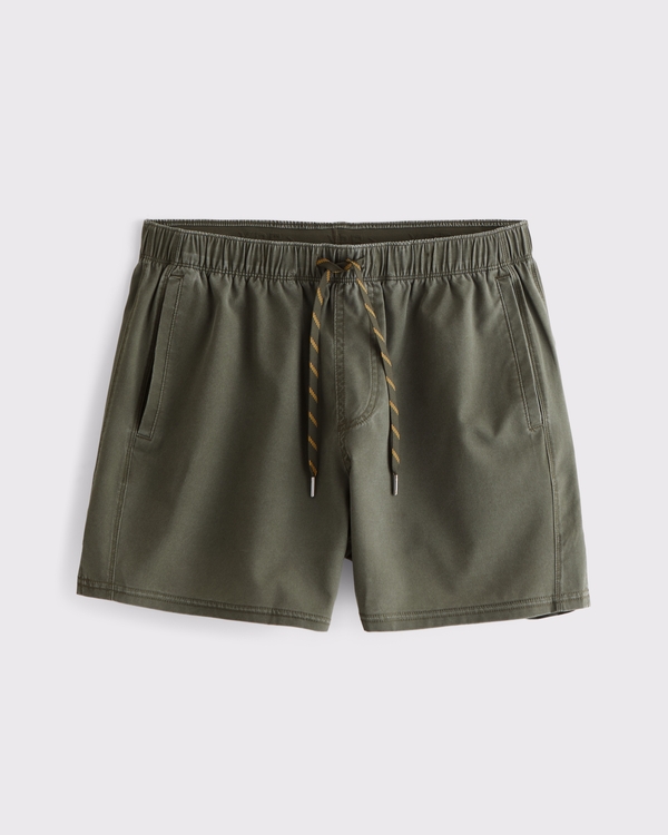 YPB motionTEK Unlined Training Short, Deep Moss view 1