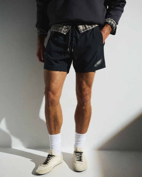Philadelphia Eagles 5in Unlined Short, Black view 2