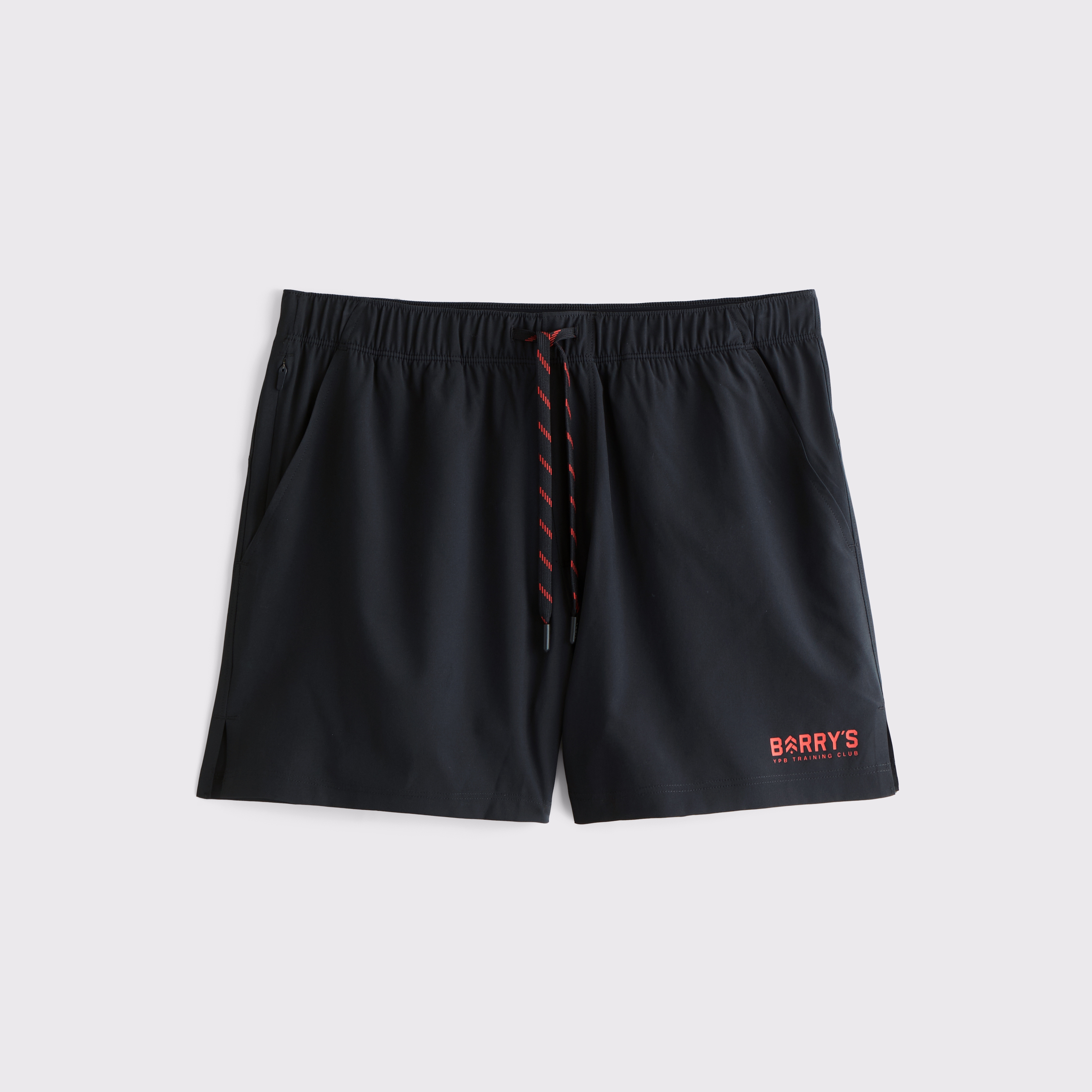 Мужские шорты Abercrombie & Fitch YPB Barry's Momentum Unlined motionTEK Training Short, цвет: Чёрный