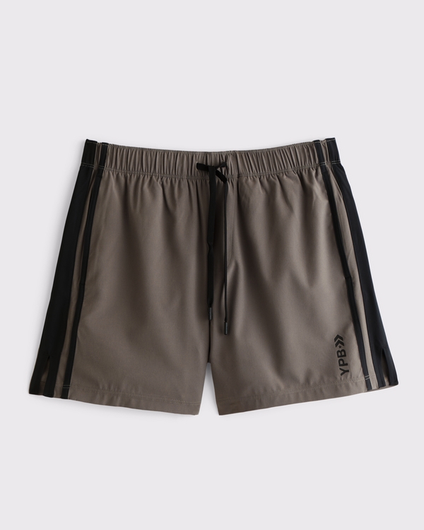 YPB Barry's Momentum Unlined Training Short, Taupe view 2