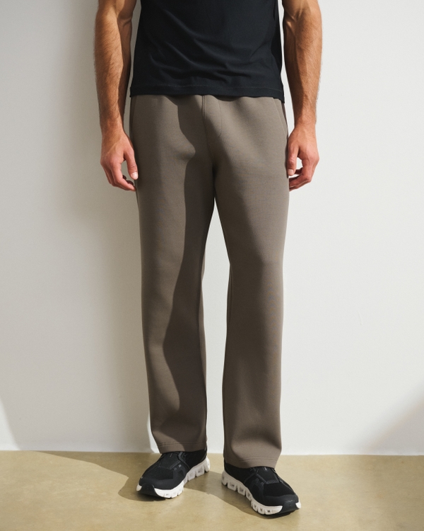 YPB neoKNIT MAX Relaxed Straight Bottom, Taupe view 2