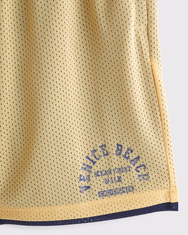 YPB Double-Layered Mesh Short