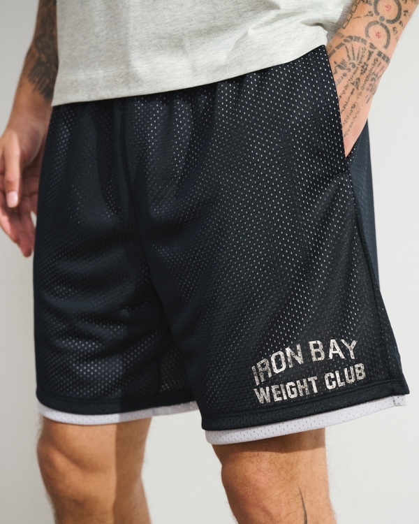 YPB Double-Layered Mesh Short