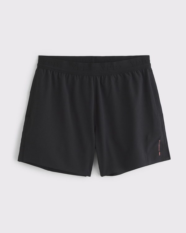YPB motionVENT Lightweight Unlined Training Short, Black view 1