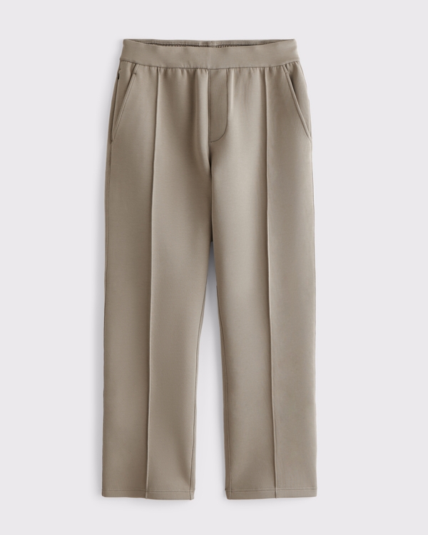 YPB neoKNIT MAX Relaxed Straight Bottom, Taupe view 1