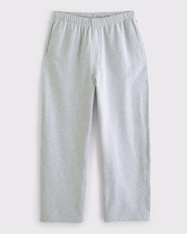 YPB Micro-Terry Baggy Pant, Light Heather Gray view 1