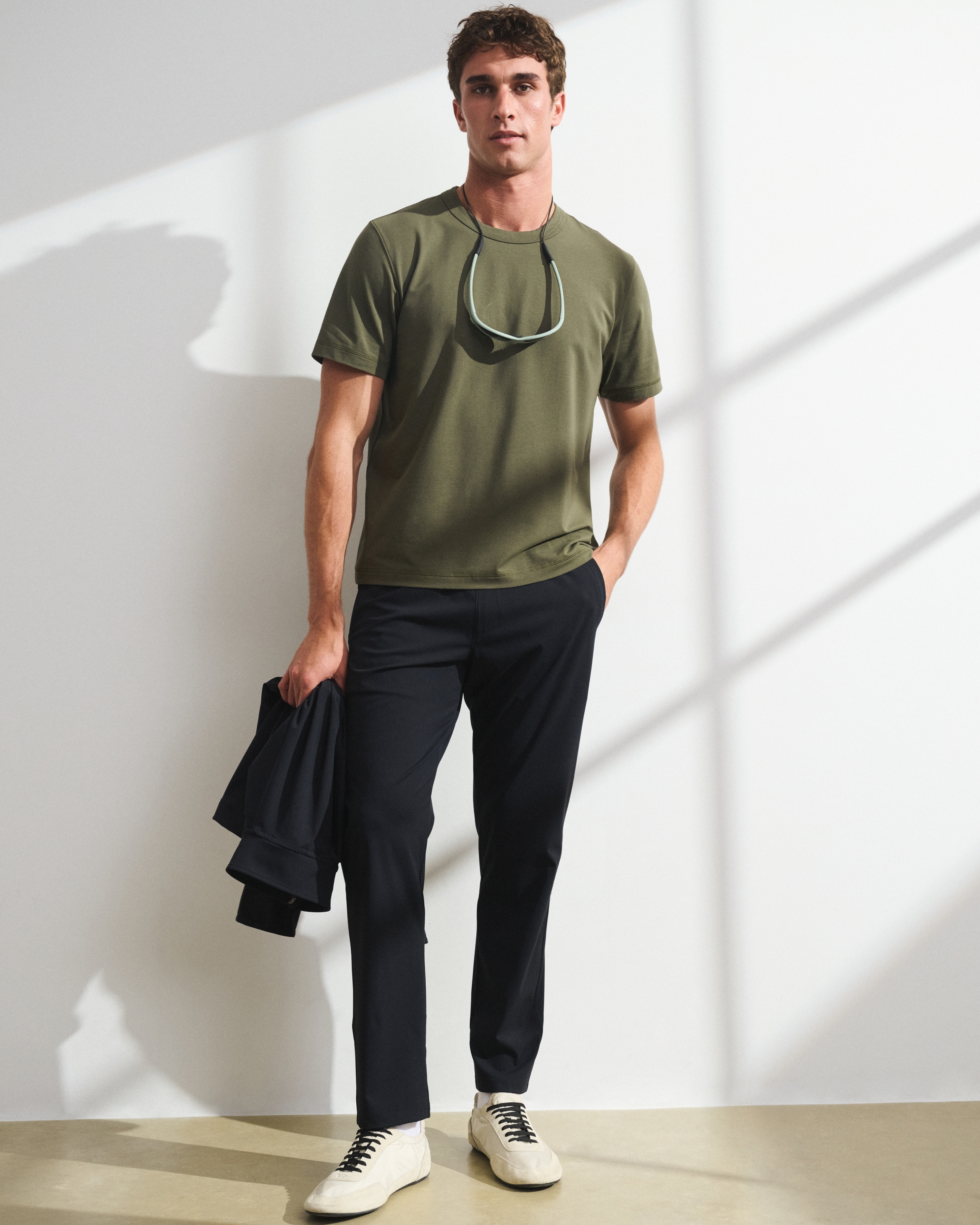 Мужские брюки Abercrombie & Fitch YPB Freestyle Straight Leg Pull-On Pant — фото 2