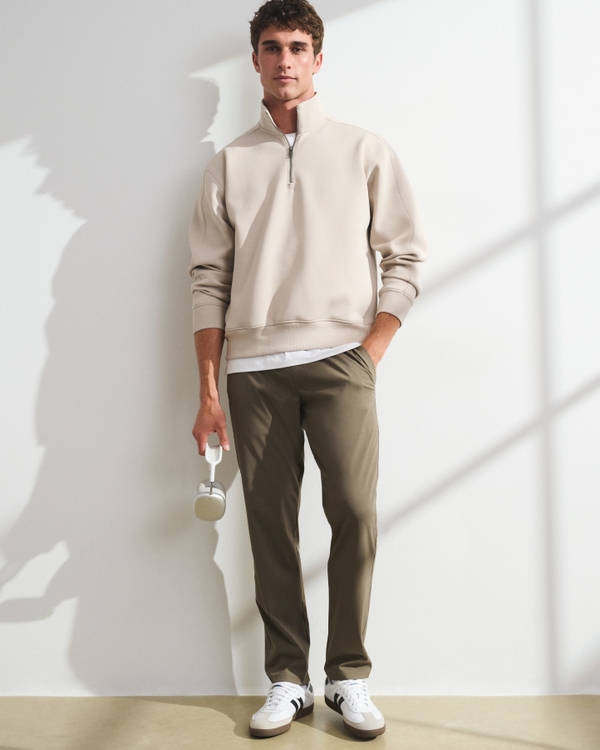 YPB Freestyle Straight Leg Pull-On Pant, Brown view 1