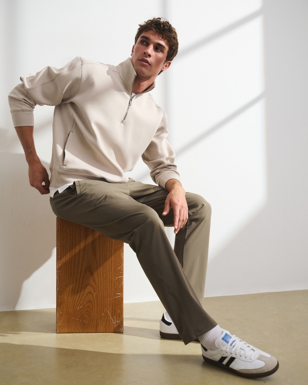 YPB Freestyle Straight Leg Pull-On Pant, Brown view 2