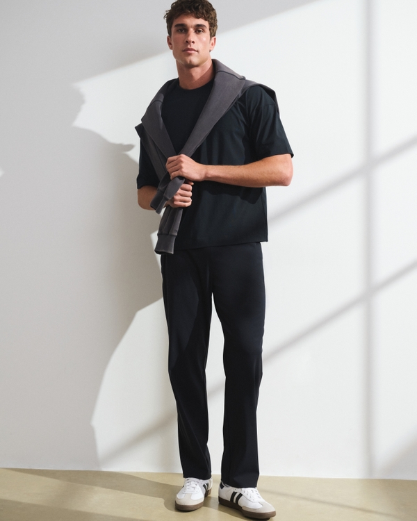 YPB Freestyle Relaxed Straight Leg Pant, Black view 1