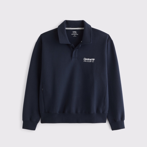 Мужские худи Abercrombie & Fitch YPB neoKNIT MAX Polo Sweatshirt